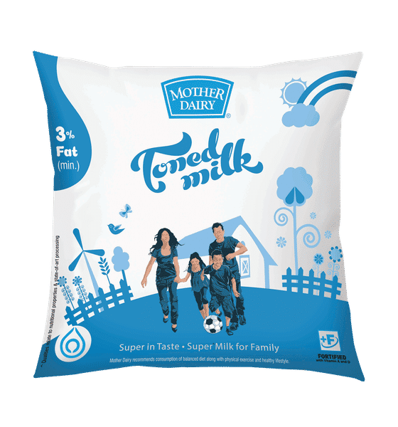 Mother Dairy Toned milk