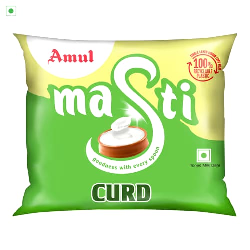 Amul Masti Curd Pouch