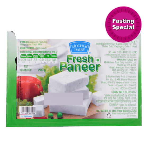 Mother Dairy Fresh Paneer